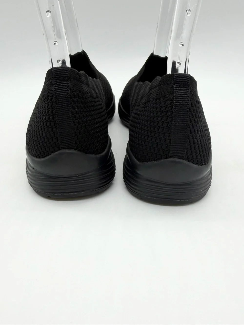 Skechers Women's Seager Stat Loafer Modern Comfort Casual Slip-on Shoes Blk Sz 6